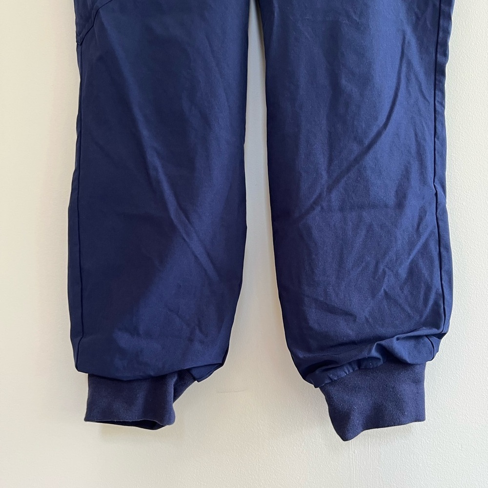 FIGS Zamora FREEx Lined Jogger Scrub Pants in Navy Blue, size S/P - Picture 7 of 10